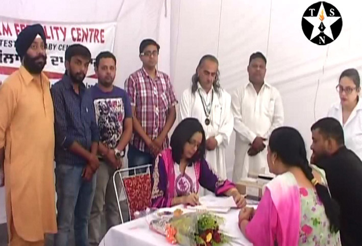 Prabhu Shri Ram Sewa Dal Hoshiarpur Organised a Medical Camp