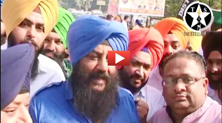 अकाली दल ने फूंका कांग्रेस का पुतला