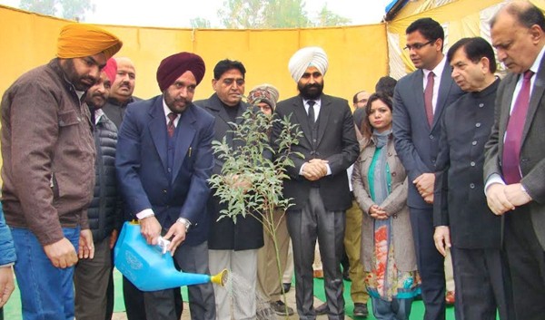 High-court-Judges-foundation-stone-new-court-complex-Hoshiarpur-Punjab