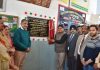 कैबिनेट मंत्री अरोड़ा ने सरकारी सीनियर सैकेंडरी स्मार्ट स्कूल घंटाघर का किया उद्घाटन