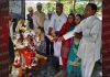 उटपुर में पूर्ण श्रद्धा के साथ की गई मां दुर्गा की मूर्ति की प्राणप्रतिष्ठा