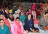 मोहल्ला कच्चे क्वार्टर में बही शिव नाम की गंगा, साध्वी रुक्मणि के भजनों पर खूब झूमे भक्त