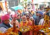 भोलेनाथ के जयकारों से भक्तिमयी हुई संत नगरी, श्री शिवरात्रि महापर्व पर निकाली भव्य शोभायात्रा