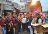 श्री शिवरात्रि उत्सव कमेटी ने संदीप डोगरा, मनप्रीत रेहसी, हरजीत मठारू व ठाकुर मक्खन सिंह का किया सम्मान