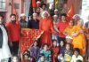 जेजों की बाड़ी में झंडा पूजन उपरांत श्रद्धापूर्वक करवाया वार्षिक भंडारे का आयोजन