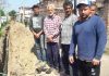कैबिनेट मंत्री अरोड़ा के निर्देशों पर कंग स्ट्रीट में वाटर सप्लाई एवं सीवरेज डलने से लोगों ने ली राहत की सांस: हरीश आनंद