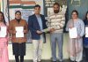 मिशन शत प्रतिशत को कामयाब बनाने वाले 7 अध्यापकों को मिला प्रशंसा पत्र