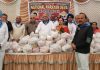 कोटला गौंसपुर में समिति ने किया फ्री मैडिकल,एजूकेशन व राशन वितरण समारोह का आयोजन