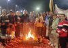 विश्व शांति और वातावरण की शुद्धि के लिए श्रीराम लीला कमेटी ने किया यज्ञ