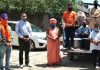 संत भूंगरनी वालों ने विश्व मंगलकामना के साथ रवाना की महावीर दल की भोजन गाड़ी