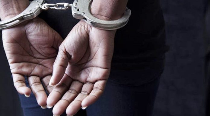 arrest woman