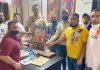 हिंदू संगठनों ने थानाप्रभारी बलविंदर को किया सम्मानित