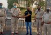 शिवसेना हिंद ने ट्रैफिक पुलिस इंचार्ज अजमेर सिंह व टीम को किया सम्मानित