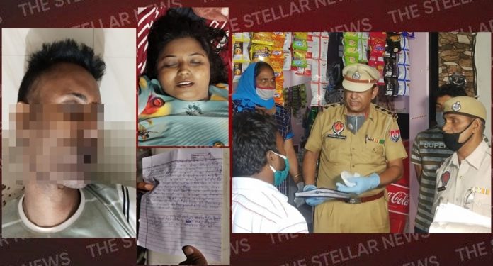 suicide at sukhiabad hoshiarpur husband and wife