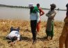 मोटरसाइकल सवार जमालपुर निवासी कुलदीप ने ब्यास दरिया में लगाई छलांग