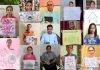 सरकारी कॉलेज में कोरोना महामारी के प्रति विद्यार्थियों को जागरूक करने हेतु बनवाये पोस्टर