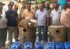 विभाग ने छापामारी कर ब्यास दरिया के मंड क्षेत्र से बड़ी मात्रा में बरामद की लाहन
