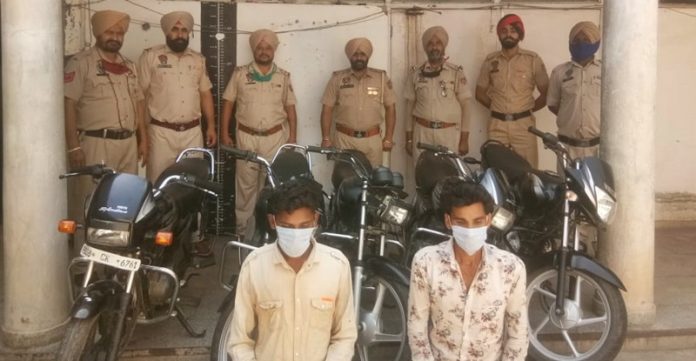 crime tanda motorcycle chor