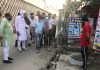 विधायक गिलजियां ने किया सीवरेज निर्माण का निरिक्षण