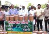 स्वयं सेवक संघ और सेवा भारती ने गांव मडूली ब्राह्मणा और साहरी में जरुरतमंदों को भेंट किए घड़े