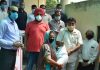 कैबिनेट मंत्री अरोड़ा व चेयरमैन पनसप ने जरुरतमंदों को बांटी 350 राशन किटें