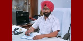 प्रो. सतनाम सिंह ने संभाला सरकारी कालेज के प्रिंसिपल का पदभार