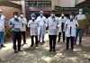 एमबीबीएस दाखिला फीस में 80 प्रतिशत बढ़ौतरी करने के विरोध में डाक्टरों ने की हड़ताल