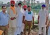 एक्सईएन पंचायती राज ने गांव दबुर्जी में बनने वाले वाटर ट्रीटमेंट प्लांट प्रोजेक्ट के लिए किया निरीक्षण