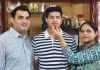 ट्रिपल एम के शौर्य ठाकुर ने बारहवीं मैडिकल स्पोर्ट्स कैटागरी में हासिल किए 97 प्रतिशत अंक