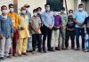 बीटीएफ ने लोगों को मास्क वितरित कर कोविड-19 के संबंध में किया जागरूक