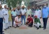 श्रीराम मंदिर निर्माण पर भाजपा नेताओं ने आतिशबाजी कर किया खुशी का इजहार