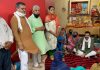 श्रीराम मंदिर शिलान्यास पर ओम पराकेश्वर मंदिर में करवाया गया भजन कीर्तन