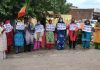 भाजपा महिला मोर्चा ने जहरीली शराब पीने से हुई मौतों पर कैप्टन सरकार के खिलाफ किया रोष प्रदर्शन