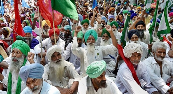 Kisan mukti sansad in New Delhi