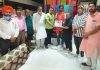 अश्विनी छोटा ने किया तानिश गुप्ता को सम्मानित