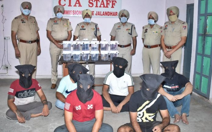 Policebust-interstate -racket indulged in pushing weapons to Punjab