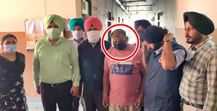 asi-arrested-bhuchi-police-station-city-hoshiarpur asi davinder kumar bhuchi asi thana city
