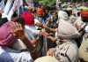 किसान संघर्ष कमेटी ने जिला जेल के समक्ष किया रोष प्रदर्शन