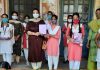 पढ़ाई व खेलों में उतीर्ण रहने वाली 50 से अधिक छात्राओं को प्रिं. ललिता ने किया सम्मानित