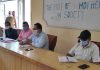एडीएम कृष्ण लाल ने अधिकारियों के साथ की बैठक, कोविड-19 पर की चर्चा