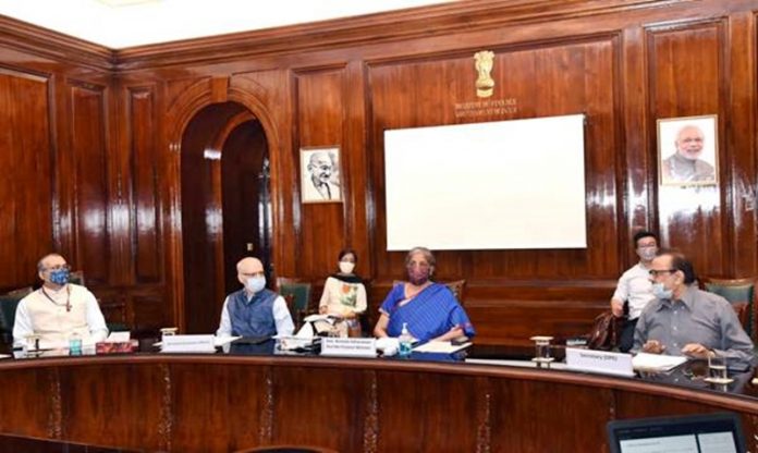 Finance Minister Smt. Nirmala Sitharaman holds 4th review meeting