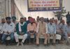 डगाना रोड: संघर्ष कमेटी ने किया भूख हड़ताल का समर्थन, बिना भेद-भाव विकास करवाने की मांग की