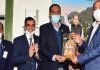 CM honours Police Inspector Mahinder Kumar Sharma