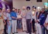 विजन केयर सोसायटी ने कोरोना योद्धाओं का किया सम्मान