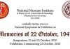 A National Symposium and Exhibition on “Memories of 22 Oct,1947” to be organised at Srinagar by National Museum Institute