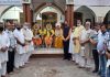 श्री राम लीला मंचन में सादगी भरे माहौल में निकाली गई प्रभु श्रीराम की बनबास यात्रा