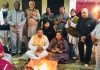 श्री ब्राह्मण सभा ने संक्रांति के उपलक्ष्य में भगवान परशुराम भवन में करवाया हवन यज्ञ