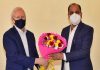 CM with Ambassador of USA in India Kenneth Ian Juster