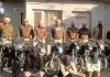मोटरसाइकिल चोर गिरोह के तीन सदस्य काबू, 10 मोटरसाइकिल और 2 स्कूटी बरामद