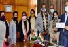 Aganwari Workers and Helpers Welfare Association contributes towards CM relief fund